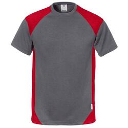 KANSAS T-Shirt 7046 THV 122396-866 grau-rot