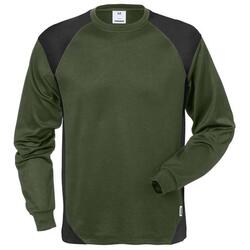 KANSAS Langarm T-Shirt 7071 THV 129025-796 army grün-schwarz