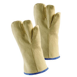 Jutec Hitzeschutzhandschuh Kontakthitze bis 500 °C 3-Finger