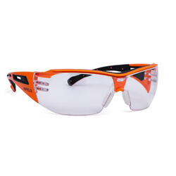 INFIELD Schutzbrille Victor 9752 155 orange-schwarz PC klar