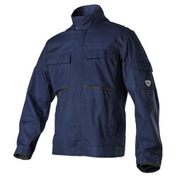BP® Komfort-Arbeitsjacke 1795-720-110 blau-grau