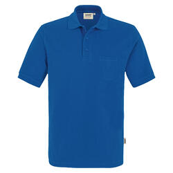 HAKRO Pocket-Poloshirt Mikralinar® 812-010 royalblau