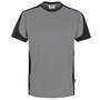 HAKRO T-Shirt Contrast Mikralinar® 290-043 titan/anthrazit
