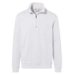 HAKRO Zip-Sweatshirt Premium 451-001 weiß