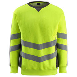 MASCOT® Sweatshirt Wigton 50126-932-1718 gelb-grau