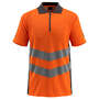 MASCOT® Poloshirt Murton 50130-933-1418 orange-grau