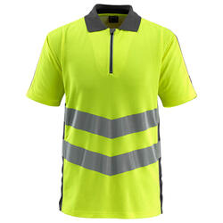 MASCOT® Poloshirt Murton 50130-933-1718 gelb-grau