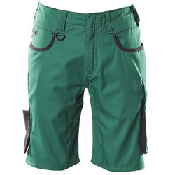 MASCOT® Shorts 18349-230-0309 grün-schwarz
