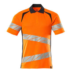 MASCOT® Poloshirt 19083-771-14010 orange-schwarzblau