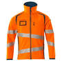 MASCOT® Warnschutz-Softshelljacke 19002-143-1444 orange-dunkelpetroleum