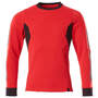 MASCOT® Sweatshirt 18384-962-20209 verkehrsrot-schwarz