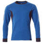 MASCOT® Sweatshirt 18384-962-91010 azurblau-schwarzblau