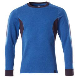 MASCOT® Sweatshirt 18384-962-91010 azurblau-schwarzblau