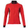 MASCOT® Sweatshirt mit Reißverschluss Damen 18494-962-20209 verkehrsrot-schwarz