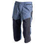 MASCOT® Dreiviertel-Hose mit Knietaschen 22249-605-85010 steinblau-schwarzblau