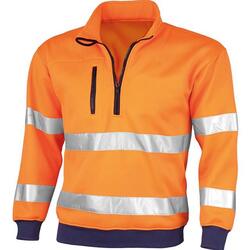 QUALITEX Warnschutz-Sweatshirt 61930BB001 orange