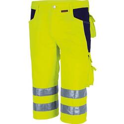 QUALITEX Warnschutz-Shorts 61936TW1 gelb-blau