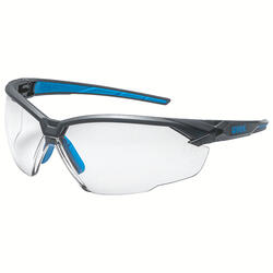 UVEX Schutzbrille suxxeed farblos sv exc. anthrazit-blau 9181265