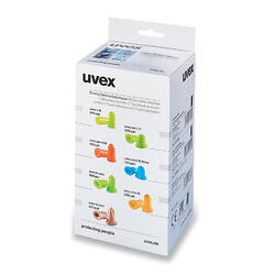 UVEX Gehörschutzstöpsel x-fit ohne Kordel 2112022 Nachfüllbox 300 Paar