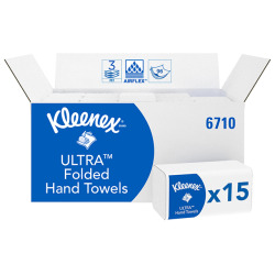 KIMBERLY CLARK Kleenex® Ultra™Handtücher Interfold weiß 6710