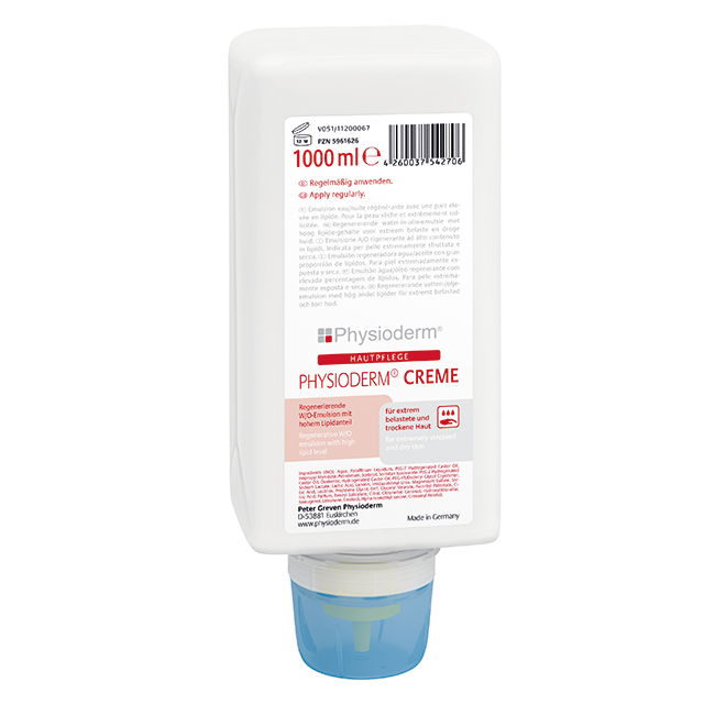 GREVEN Hautpflegecreme, physioderm® 13628-001, 1.000 ml Faltflasche