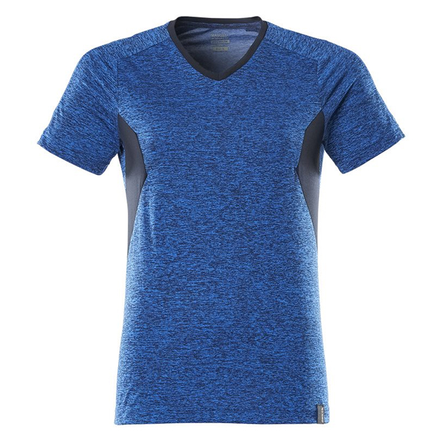 MASCOT® COOLMAX®PRO T-Shirt Damen 18092-801-91010 azurblau-schwarzblau