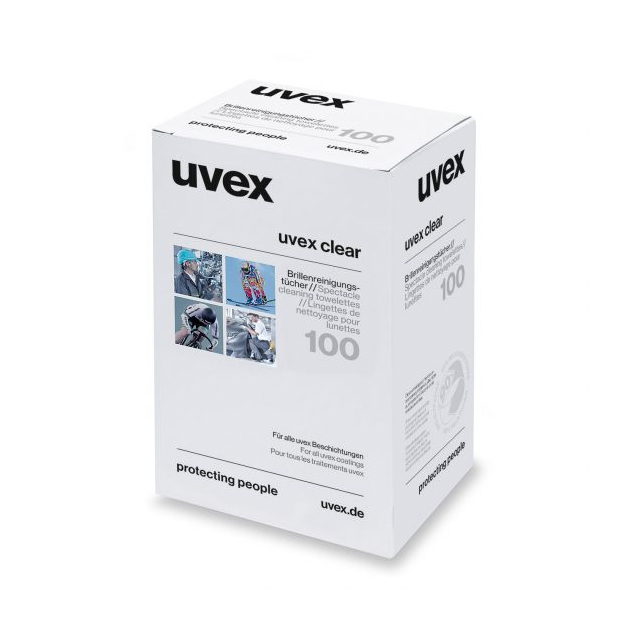 UVEX Brillen-Feuchtreinigungstücher CLEAR 9963000
