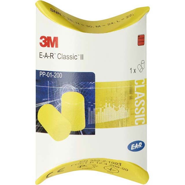 3M Gehörschutzstöpsel EAR Classic II Kissenpackungen