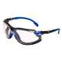 3M Schutzbrille Set Solus™1000 S1101SGAF blau-schwarz