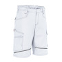 KÜBLER ICONIQ cotton Shorts 2440 1301-1097 weiß-anthrazit
