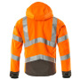 MASCOT® Arbeits-Softshelljacke Blackpool 15502-246-1418 orange-grau