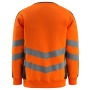MASCOT® Sweatshirt Wigton 50126-932-1418 orange-grau