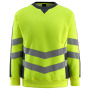 MASCOT® Sweatshirt Wigton 50126-932-1709 gelb-schwarz