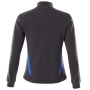 MASCOT® Sweatshirt mit Reißverschluss Damen 18494-962-01091 schwarzblau-azurblau
