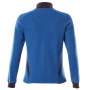 MASCOT® Sweatshirt mit Reißverschluss Damen 18494-962-91010 azurblau-schwarzblau