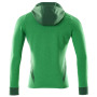 MASCOT® Kapuzensweatshirt mit Reißverschluss 18584-962-33303 grasgrün-grün