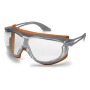 UVEX Schutzbrille skyguard NT farblos grau-orange 9175275