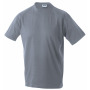 JAMES & NICHOLSON JN001 Round T-Shirt Medium grey heather