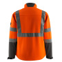 MASCOT® Arbeits-Softshelljacke Kiama 15902-253-1418 orange-grau